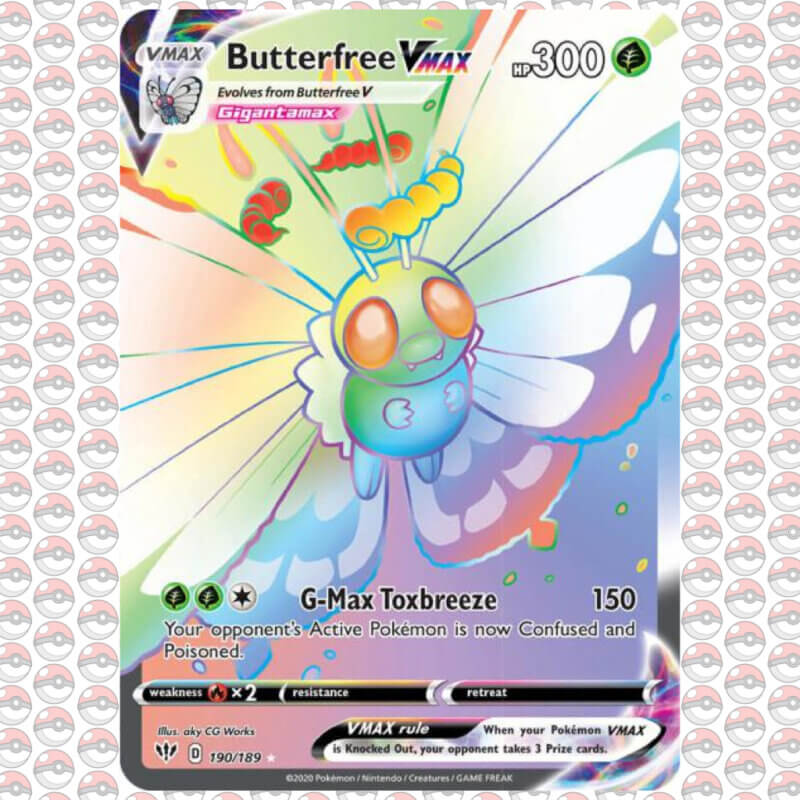 POKÉMON - Butterfree VMAX 190/189 - EN
