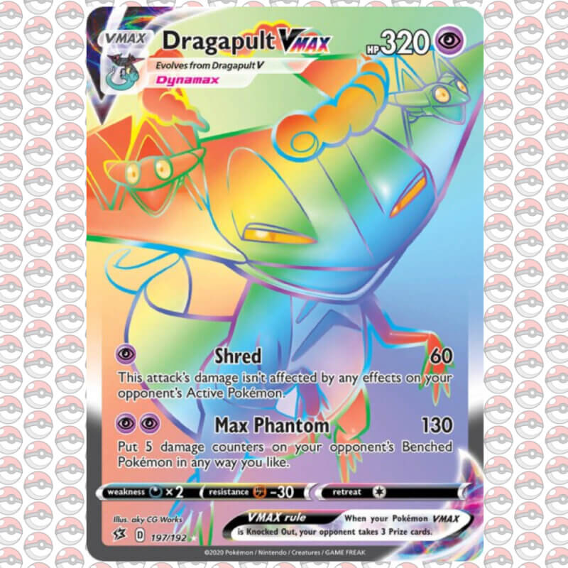 POKÉMON - Dragapult VMAX 197/192 EN