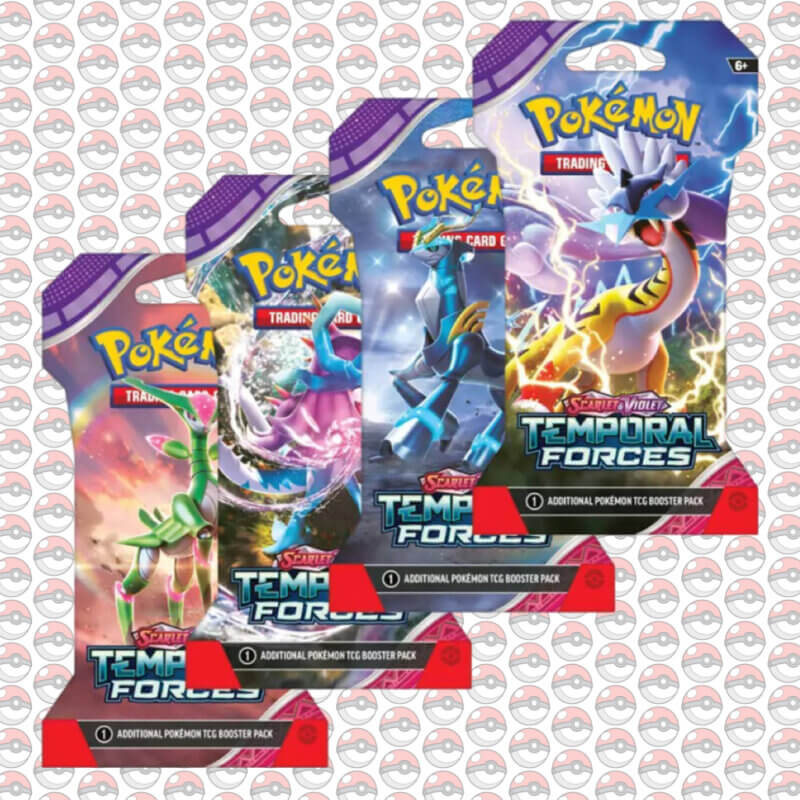 POKÉMON - Scarlet&Violet: Temporal Forces Sleeved Booster EN