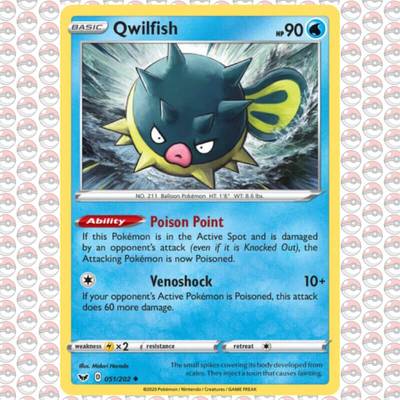 POKÉMON - Qwilfish 051/202 - EN